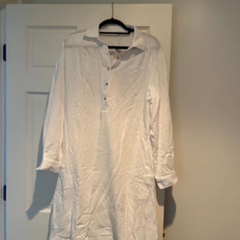 White Cover up or Dress